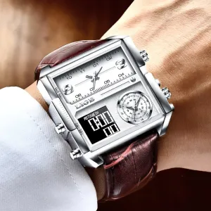 Luxury Waterproof Wristwatch Men Quartz Analog Military Digital Watches
