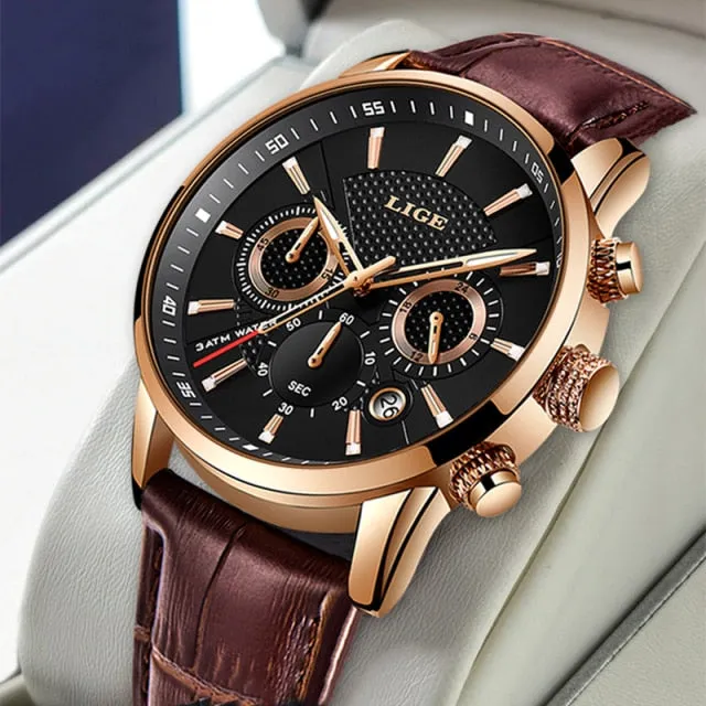 Luxury Waterproof Wristwatch Men Quartz Analog Military Digital Watches