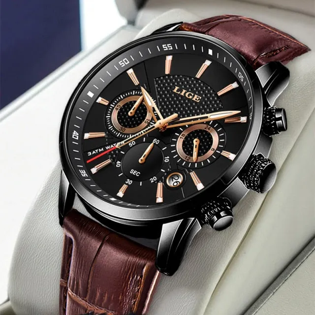 Luxury Waterproof Wristwatch Men Quartz Analog Military Digital Watches