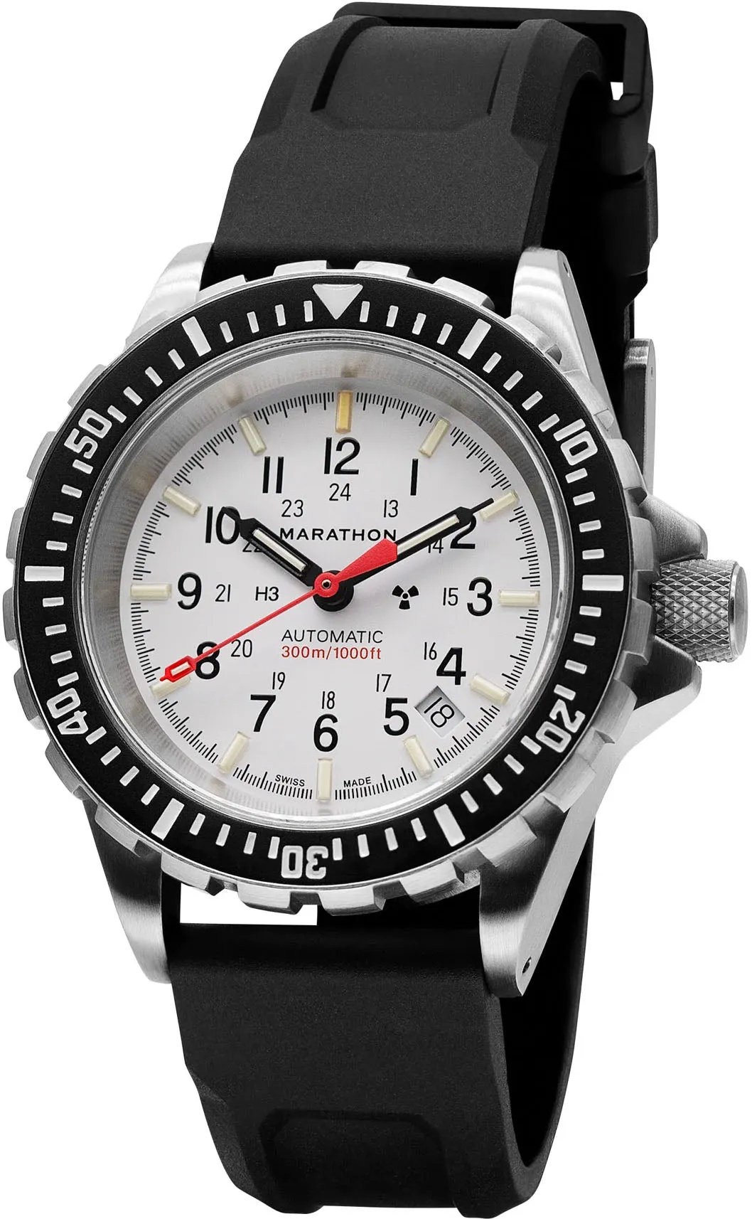 Marathon Dive Large Arctic Edition Divers Automatic GSAR Watch