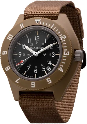 Marathon Navigator Desert Tan Pilots With Date Watch
