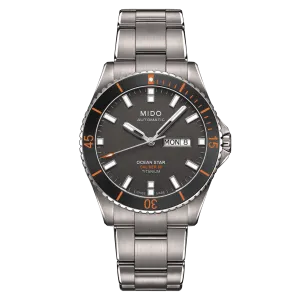 MIDO OCEAN STAR 200 TITANIUM ON BRACELET