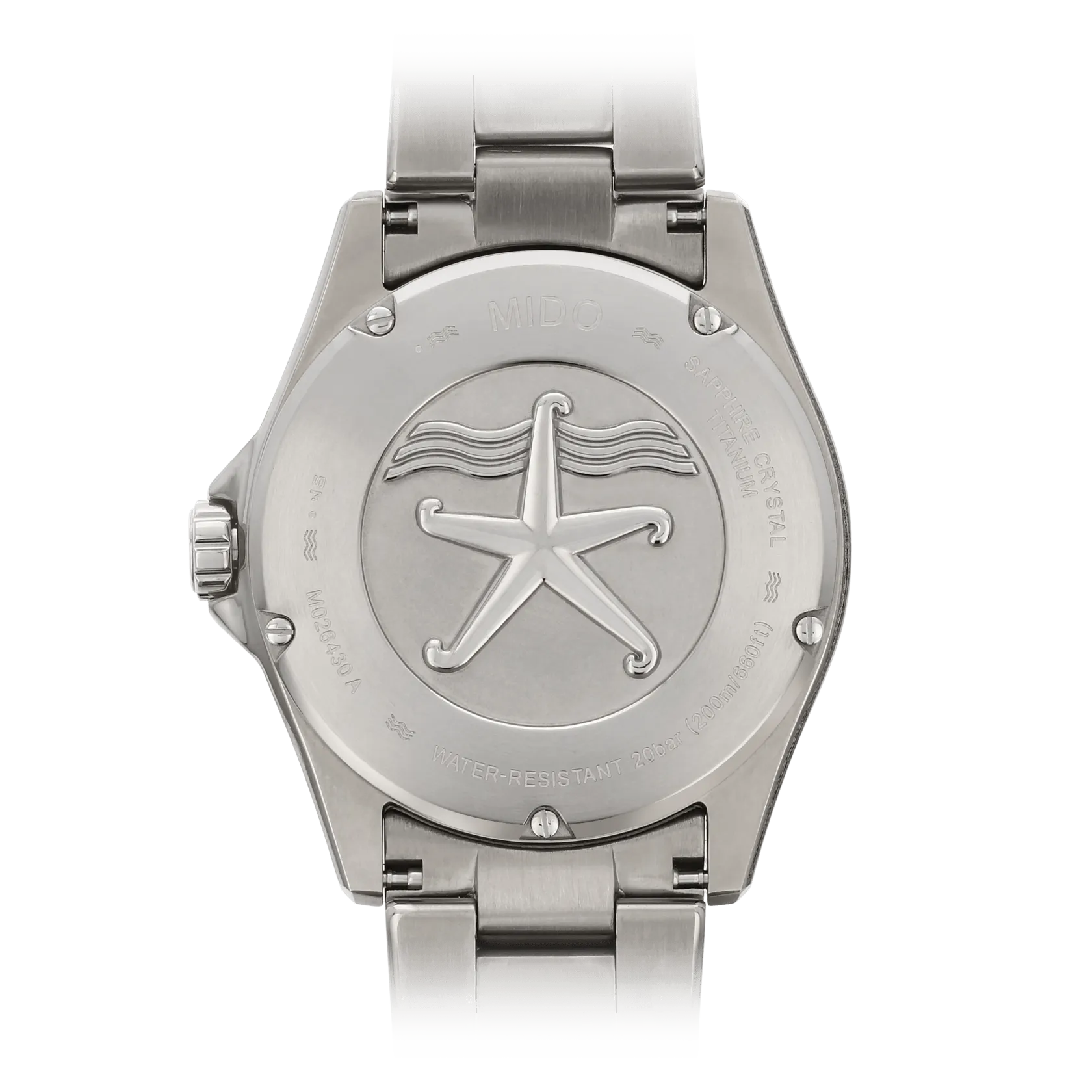 MIDO OCEAN STAR 200 TITANIUM ON BRACELET