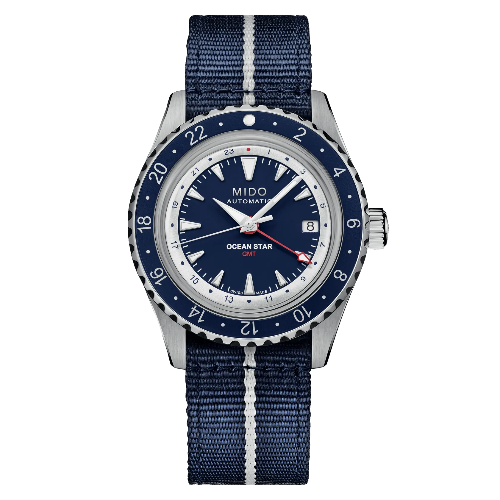 Mido Ocean Star GMT Special Edition Blue Men's Watch M0268291804100