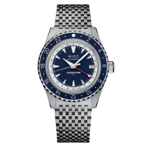 Mido Ocean Star GMT Special Edition Blue Men's Watch M0268291804100