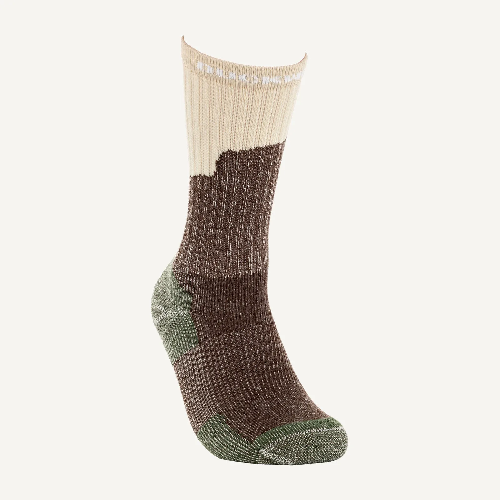 Midweight Black Butte Crew Sock