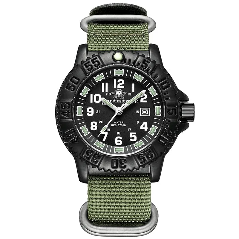 Military NATO Nylon Wrist Watch