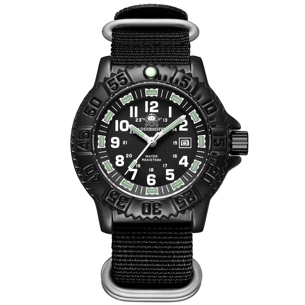 Military NATO Nylon Wrist Watch
