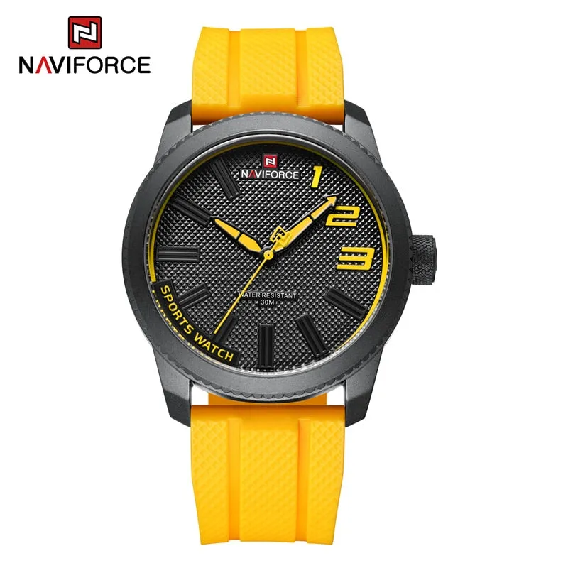 Military Silicone Strap Watch 30ATM Waterproof
