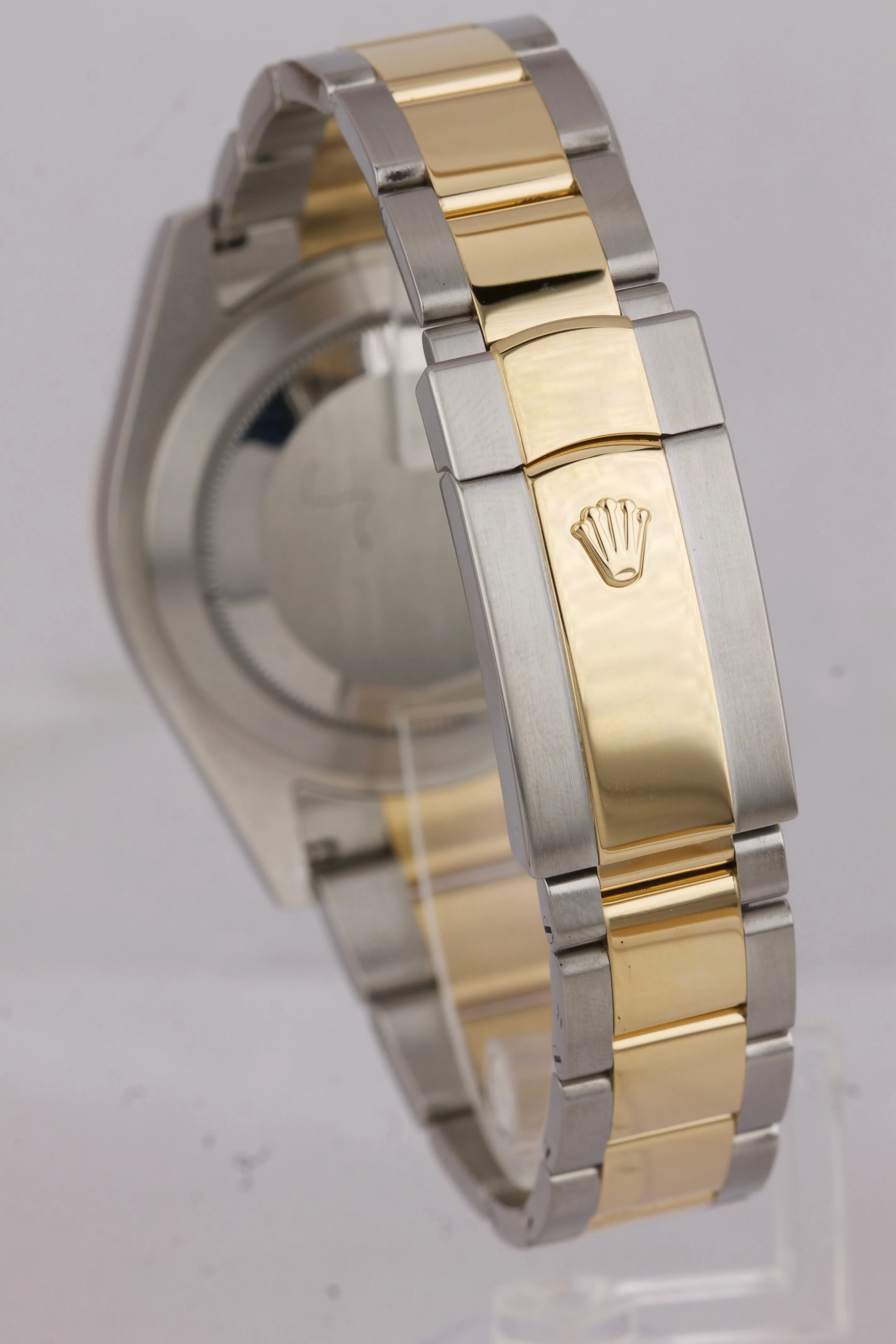 MINT 2016 Rolex Datejust II 2 41MM Slate Green Roman 116333 Two-Tone Stainless