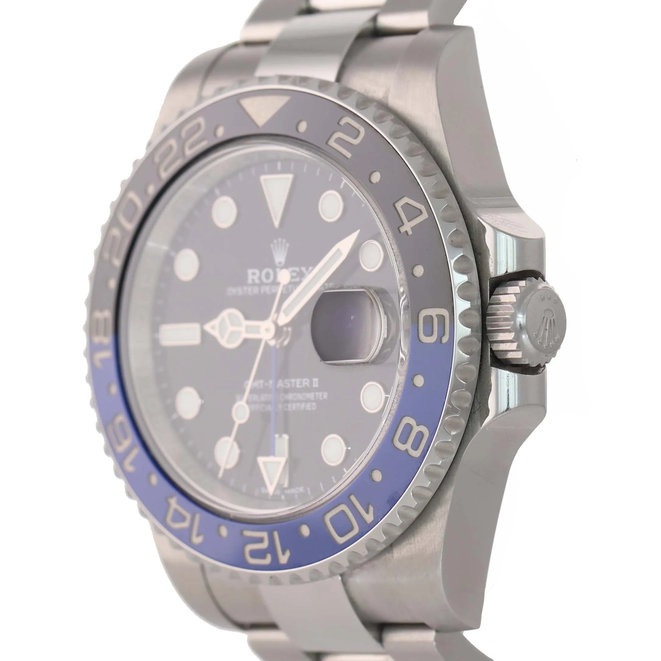 MINT 2017 PAPERS Rolex GMT Master Blue 116710 BLNR Ceramic Batman Watch Box