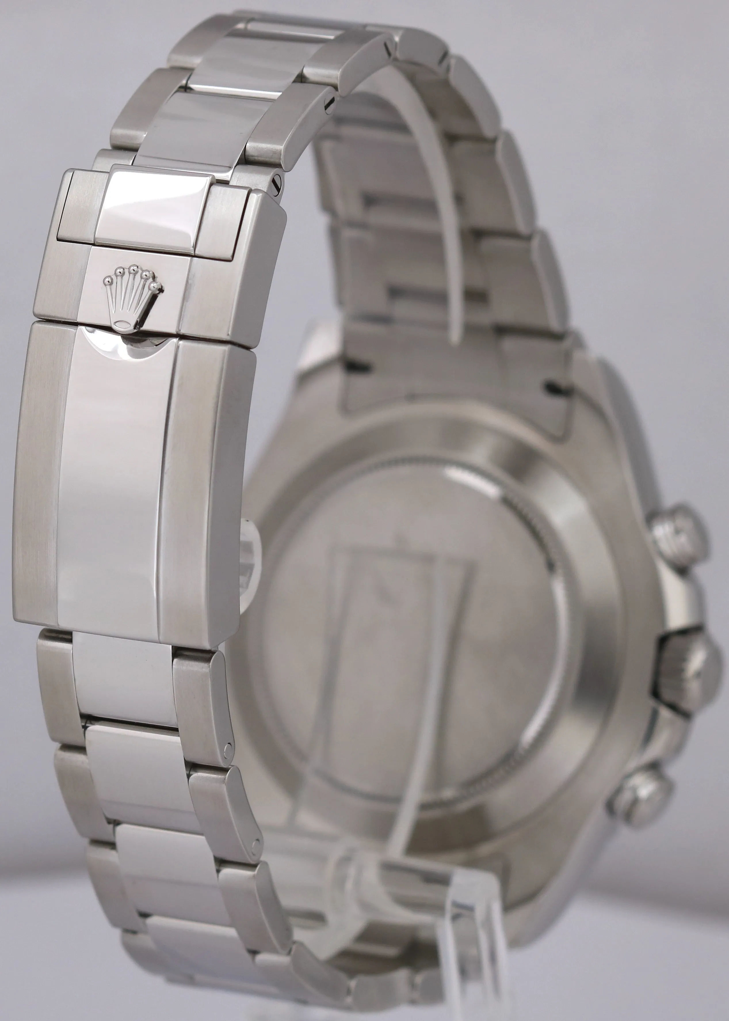 MINT 2022 PAPERS Rolex Yacht-Master II 44mm NEW HANDS Steel White 116680 B P