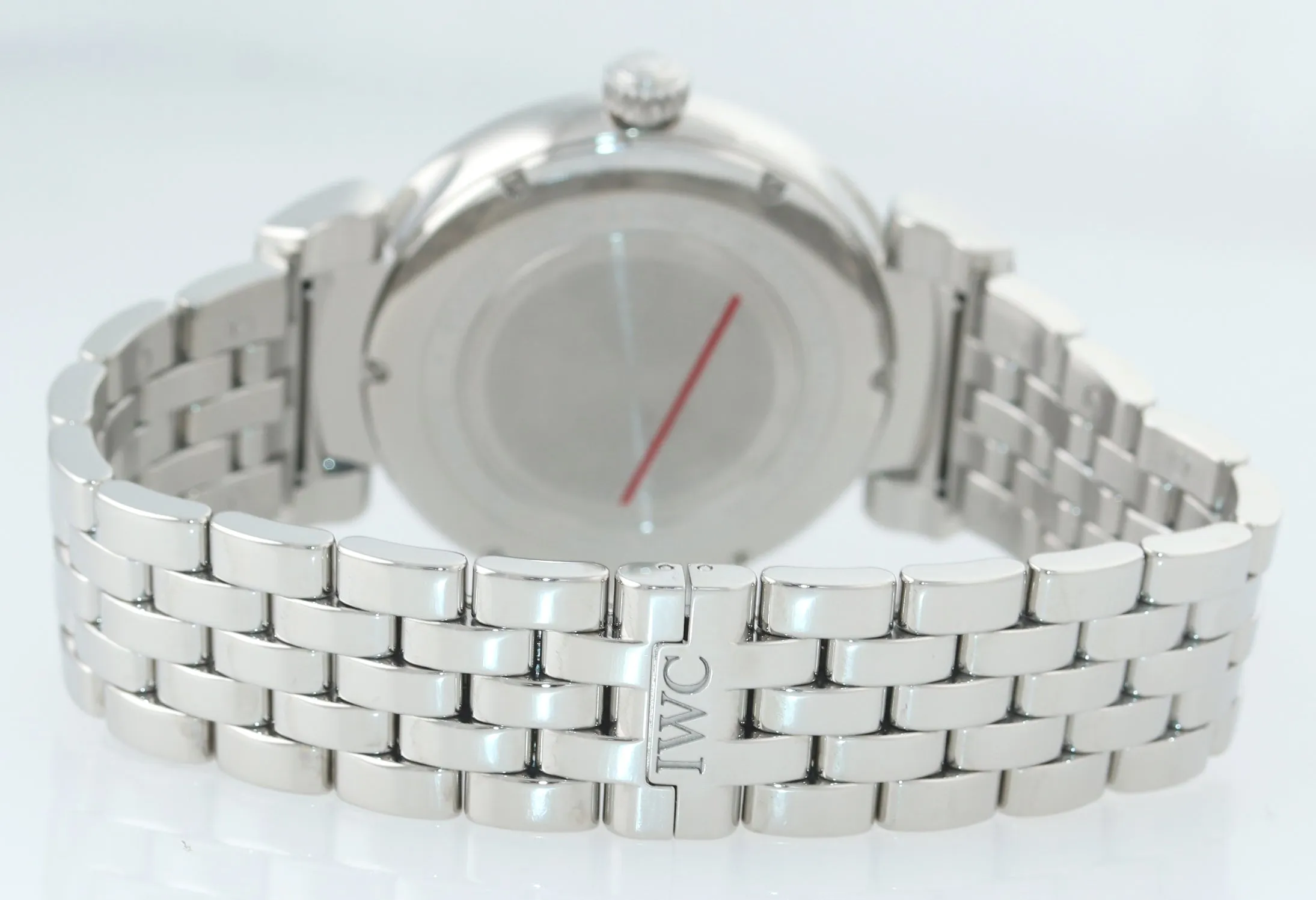 MINT IWC Schaffhausen Da Vinci IW356602 Steel Grey Arabic 40mm Automatic Watch