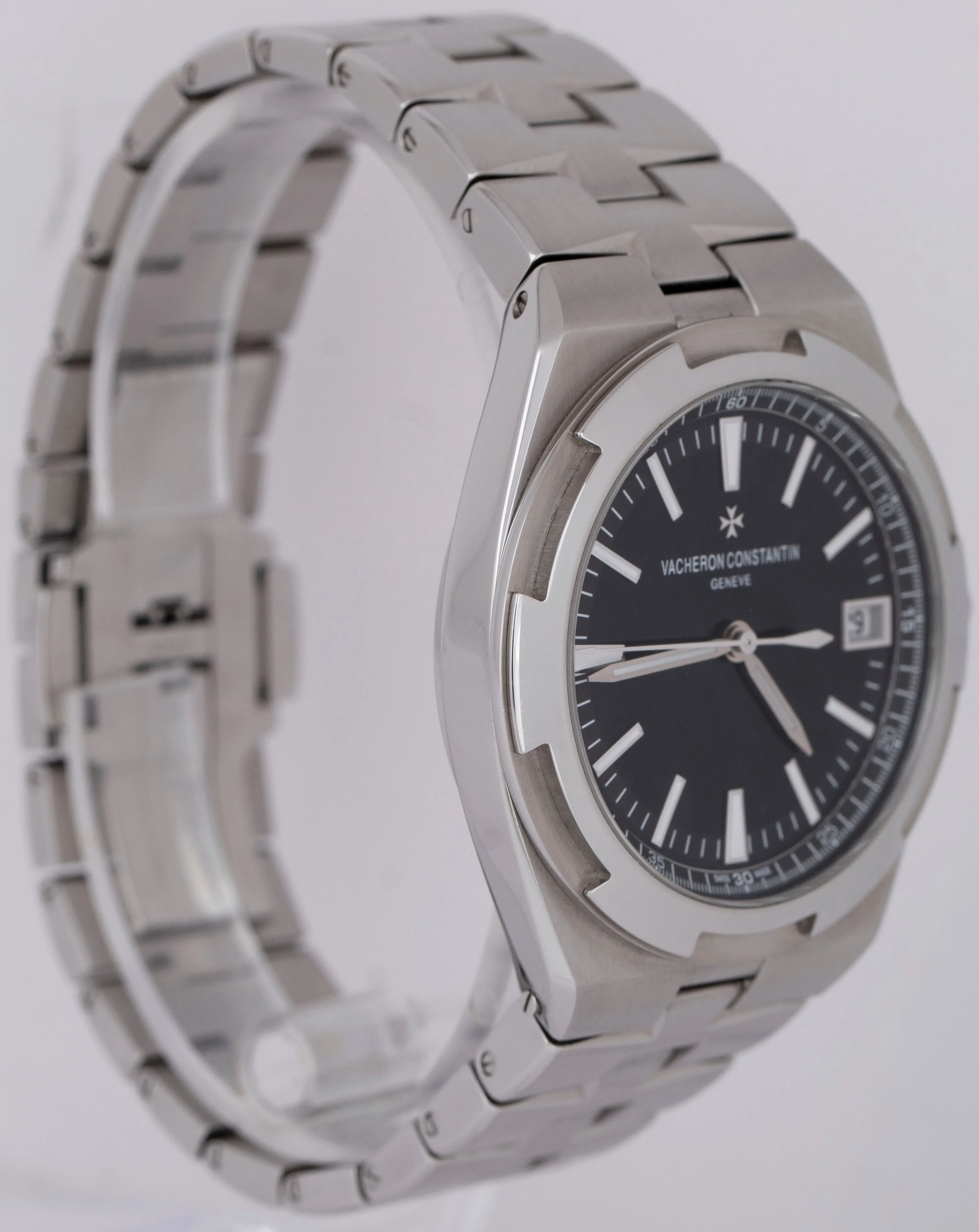 MINT PAPERS Vacheron Constantin Overseas Black 41mm Stainless 4500 V Watch BOX