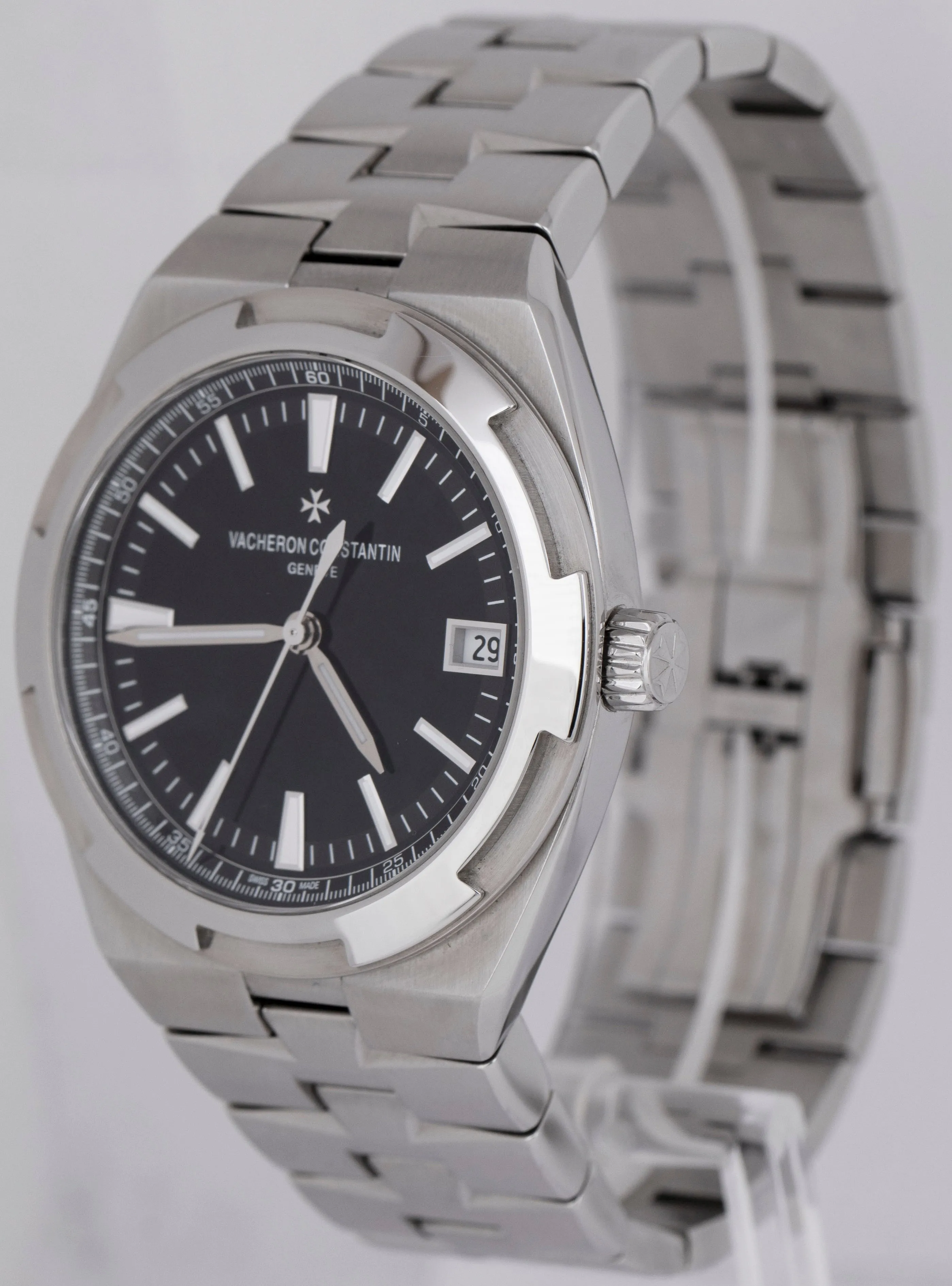 MINT PAPERS Vacheron Constantin Overseas Black 41mm Stainless 4500 V Watch BOX