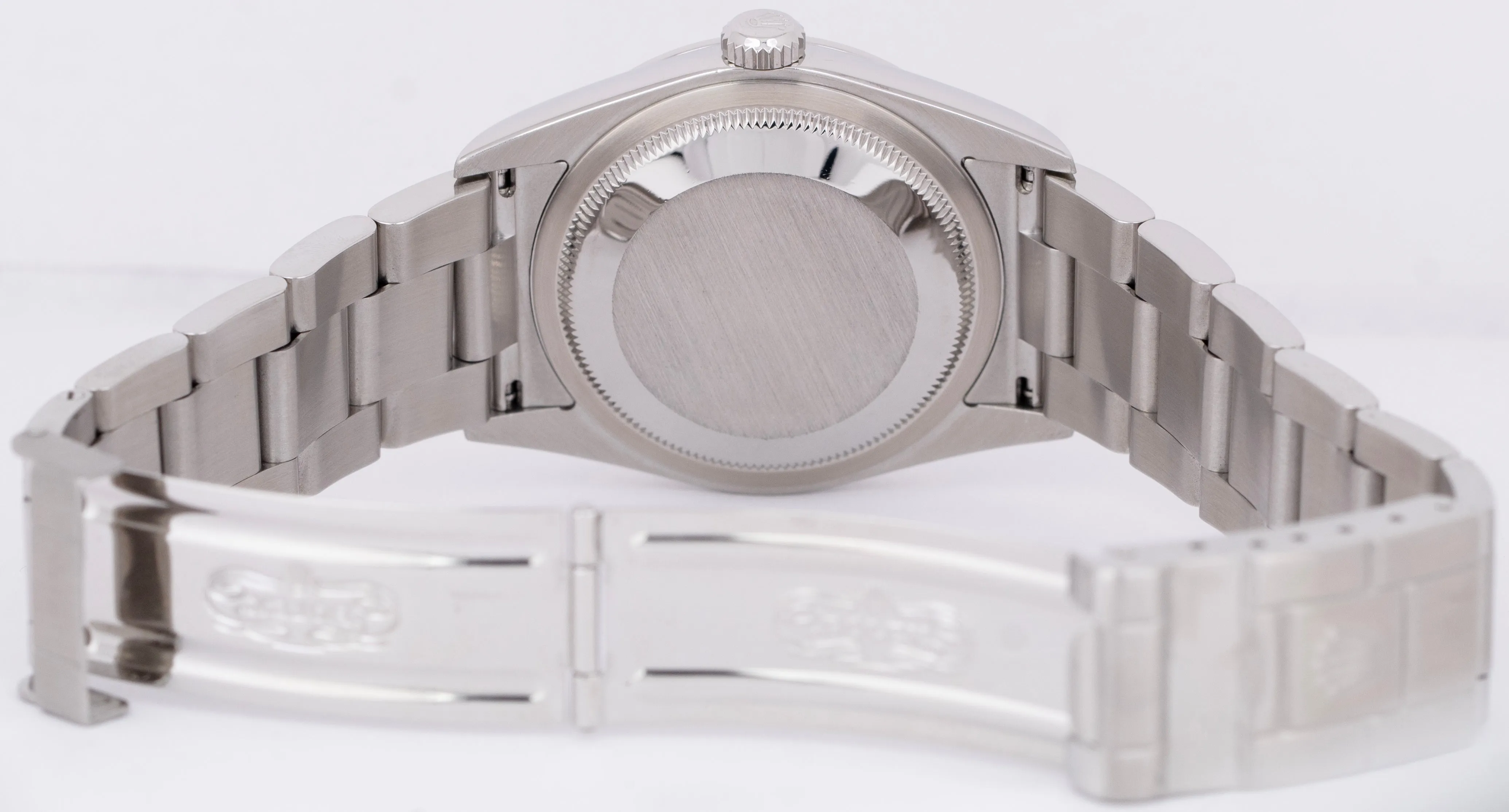 MINT Rolex Explorer I Black 36mm 3-6-9 Stainless Steel Oyster Watch 114270