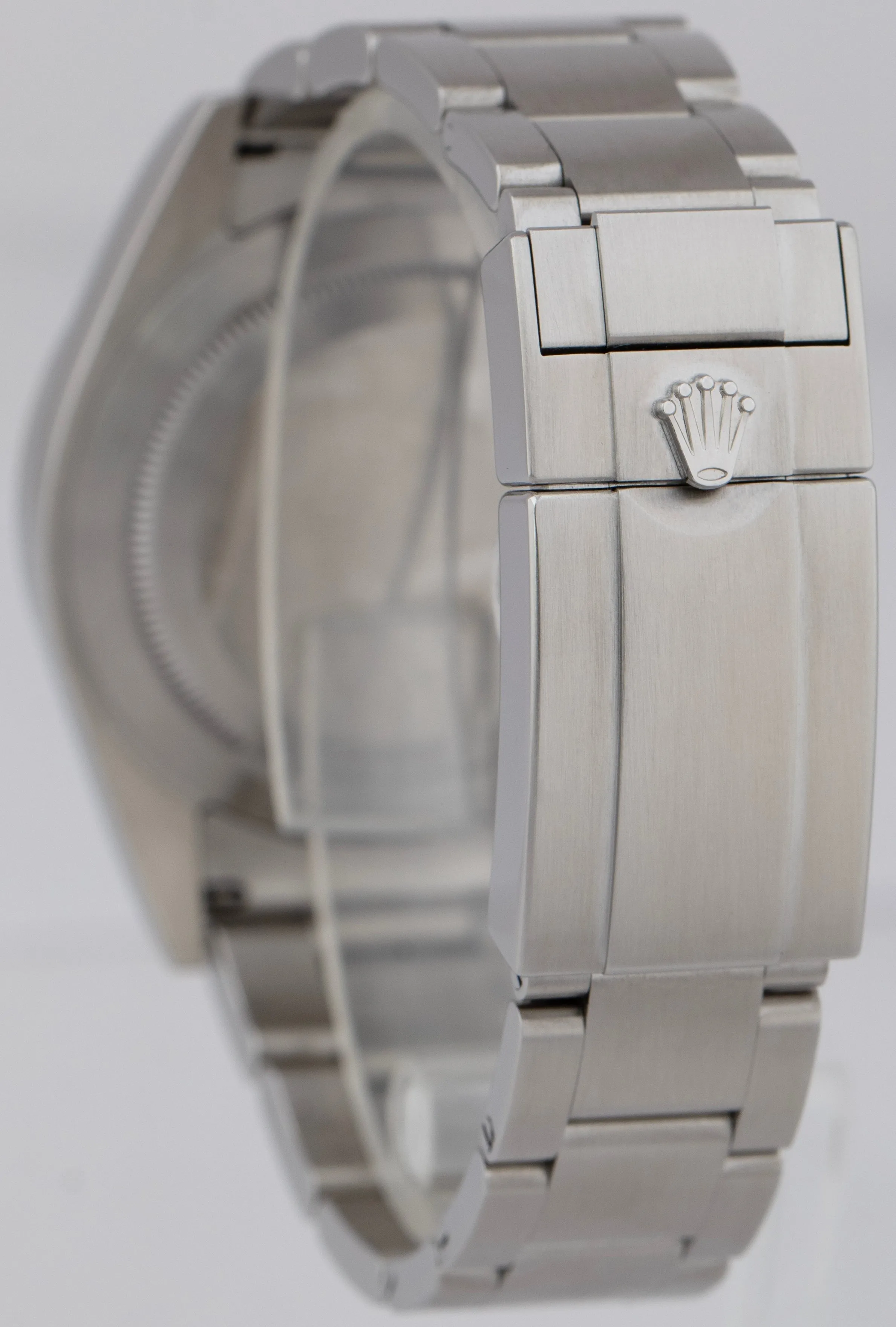 MINT Rolex Explorer I Black PAPERS Black MK1 Stainless 39mm 214270 Watch B P