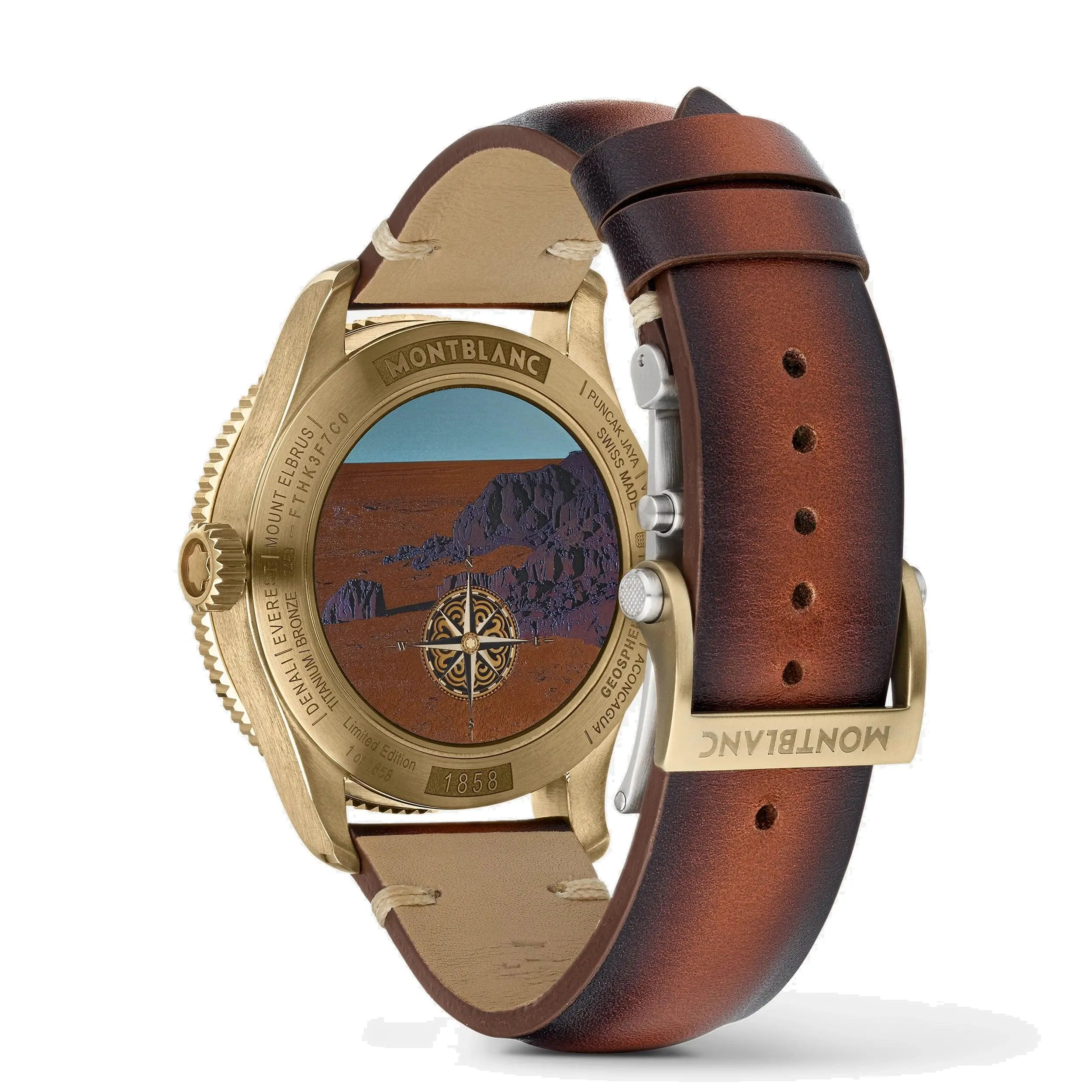 Montblanc MenTblanc 1858 GEOSPHERE MAN WATCH LIMITED EDITION 1858 Specifications 128504