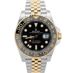 NEW MARCH 2024 PAPERS Rolex GMT-Master II 18K Gold 40mm JUBILEE 126713 GRNR BOX