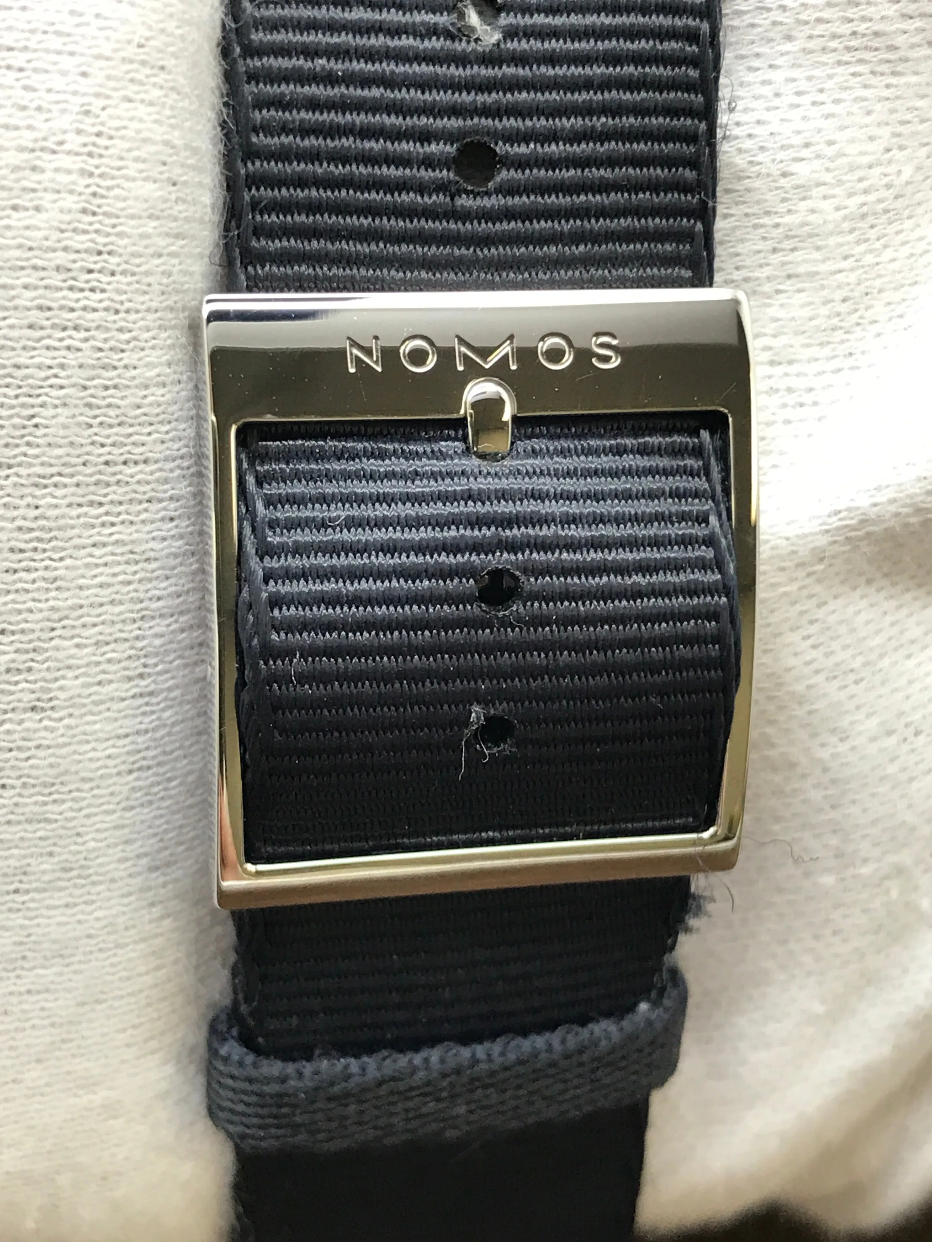Nomos Ahoi Atlantik Datum 553 Navy Blue Dial Automatic Men's Watch