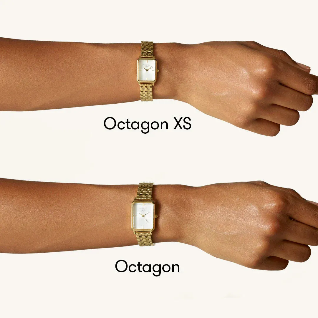 Octagon Gold-Engraved