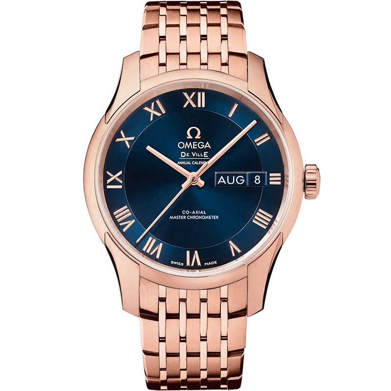 Omega De Ville Hour Vision 41 mm, Sedna™ gold on Sedna™ gold