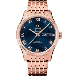 Omega De Ville Hour Vision 41 mm, Sedna™ gold on Sedna™ gold