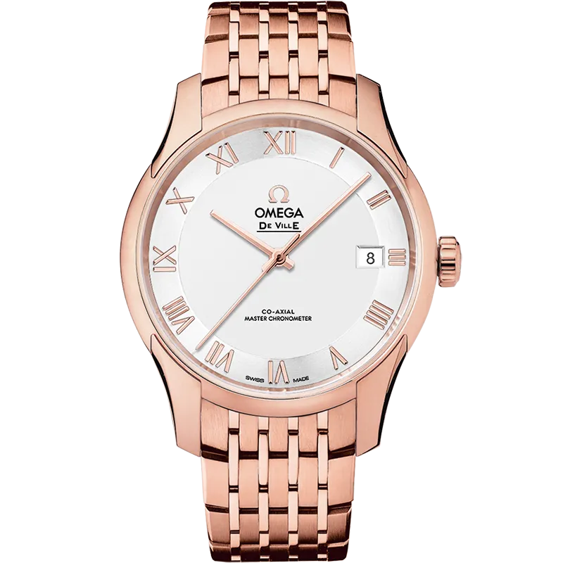 Omega De Ville Hour Vision 41 mm, Sedna™ gold on Sedna™ gold