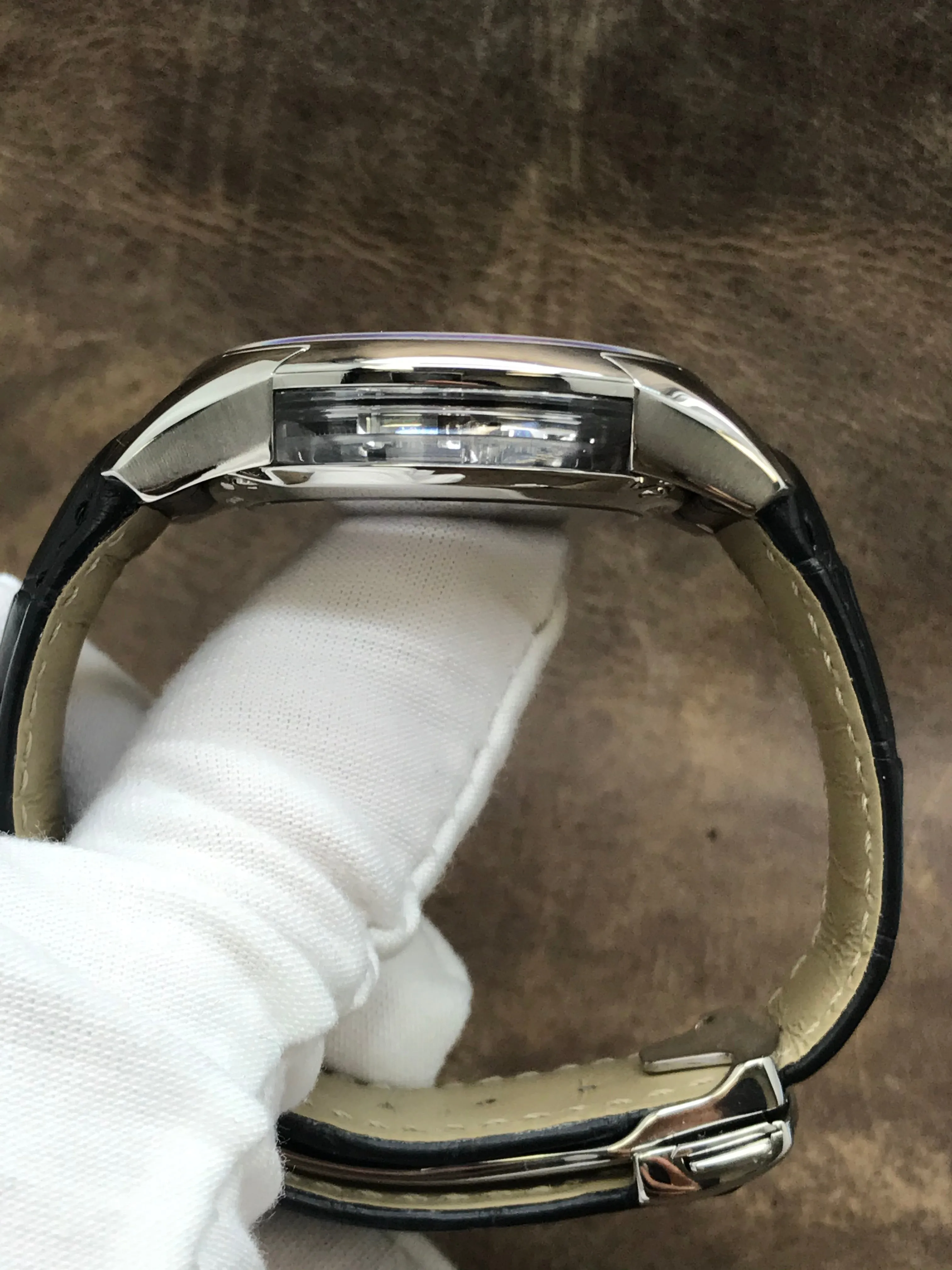 Omega De Ville Hour Vision 431.33.41.21.01.001 Black & Silver Dial Automatic Men's Watch