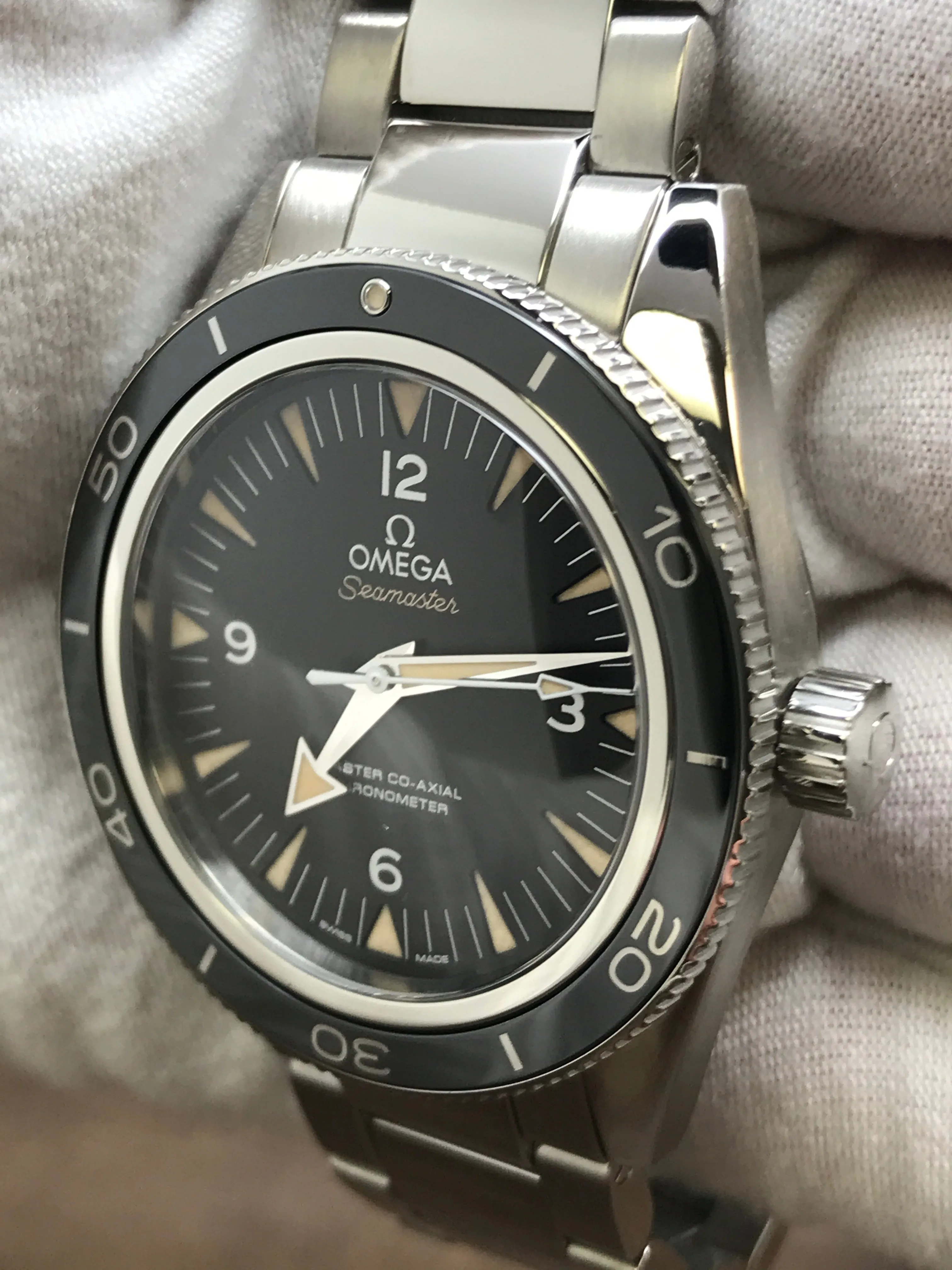 Omega Seamaster 300 233.30.41.21.01.001 Black Dial Automatic Men's Watch