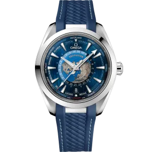 Omega Seamaster Aqua Terra 150M 43 mm, steel on rubber strap
