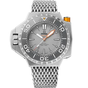 Omega Seamaster Ploprof 1200M 55 x 48 mm, titanium on titanium
