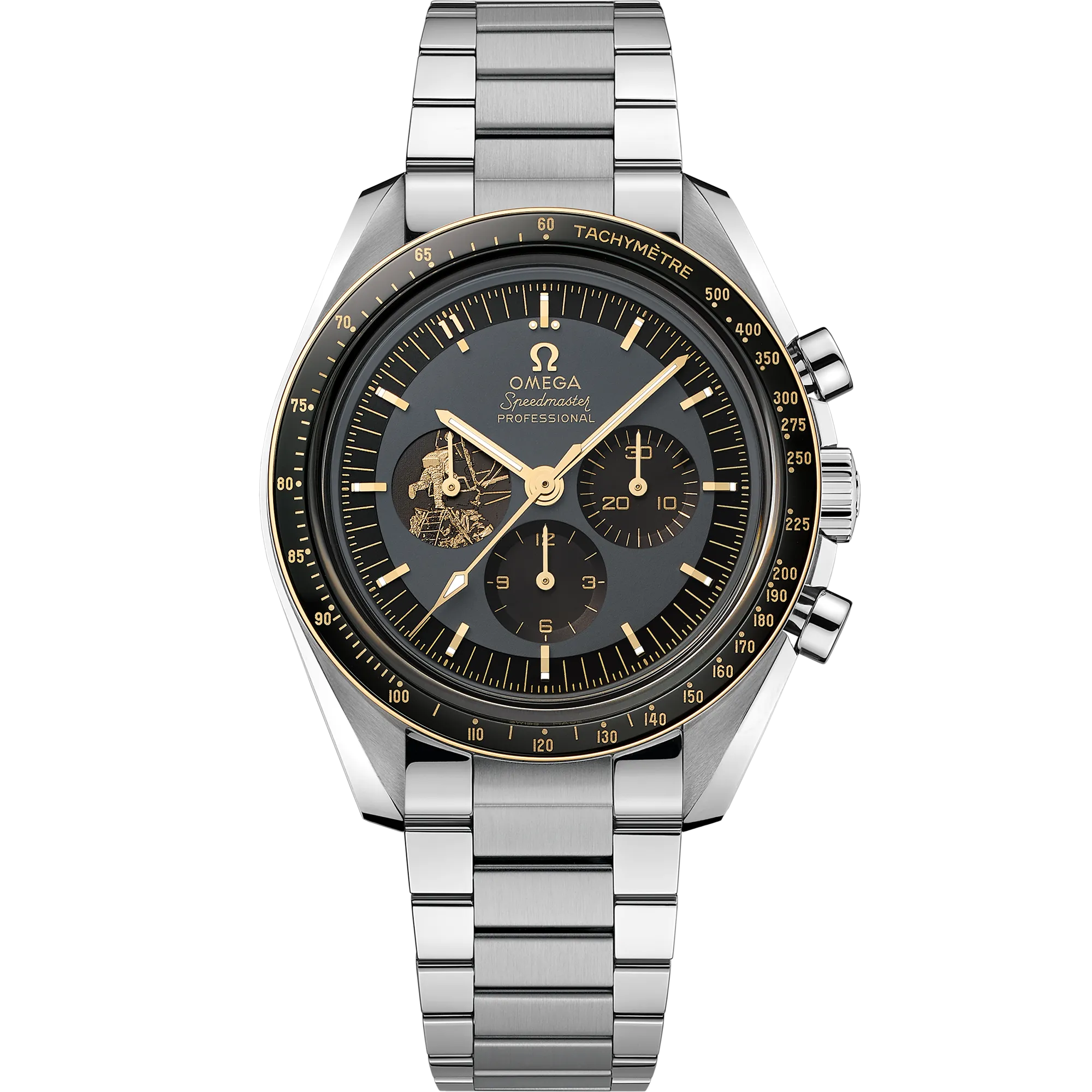 Omega Speedmaster Anniversary Series 42 mm, steel on steel