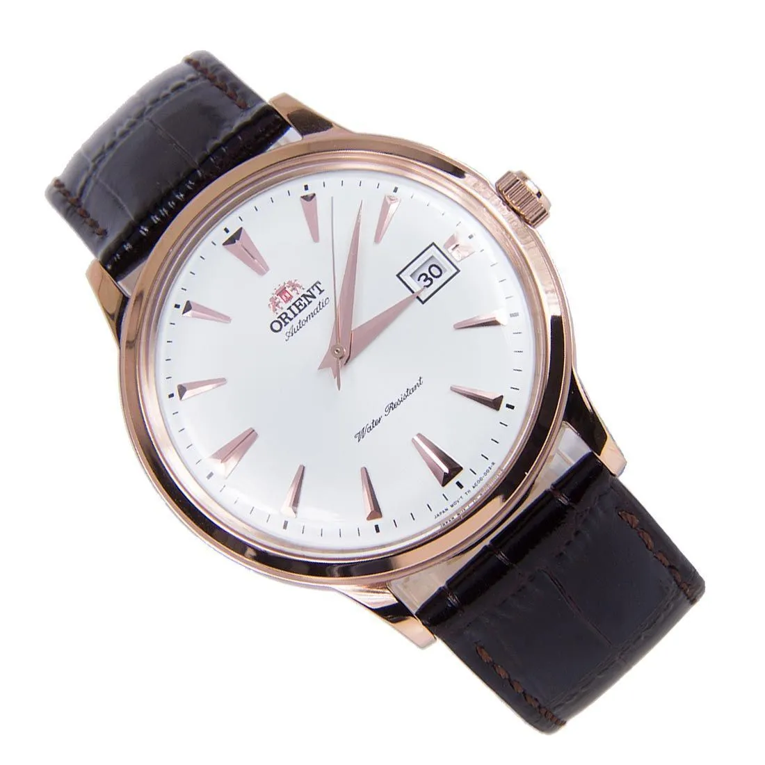 Orient AC00002W FAC00002W0 Bambino Automatic Leather Band Watch