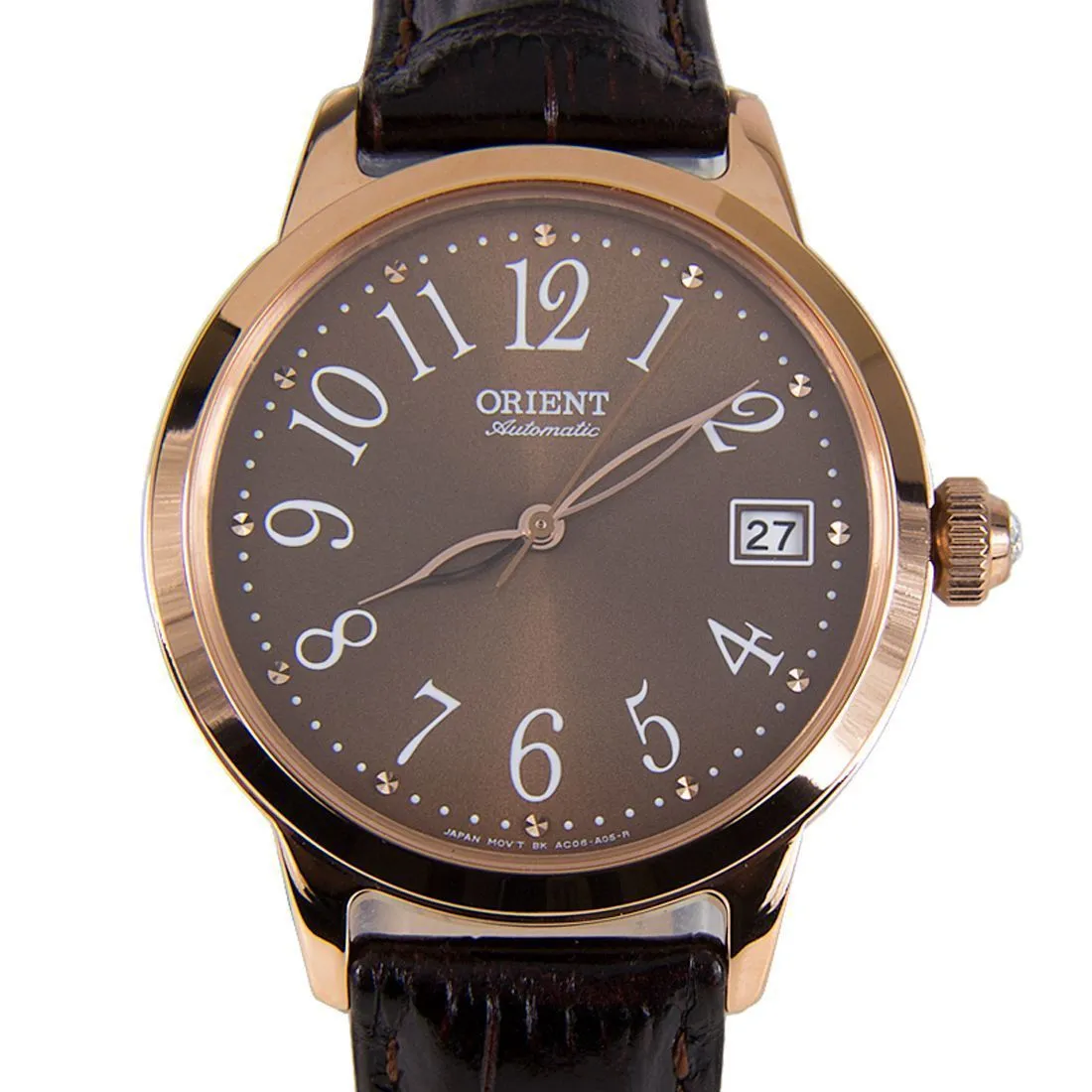 Orient Ladies Mechanical AC06001T Leather Strap Analog Fashion Watch