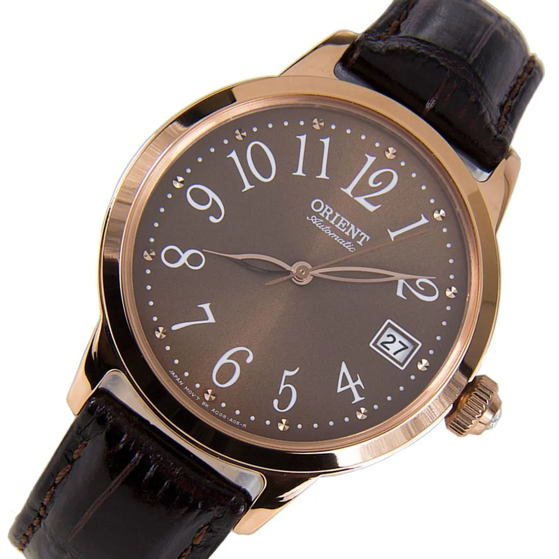 Orient Ladies Mechanical AC06001T Leather Strap Analog Fashion Watch