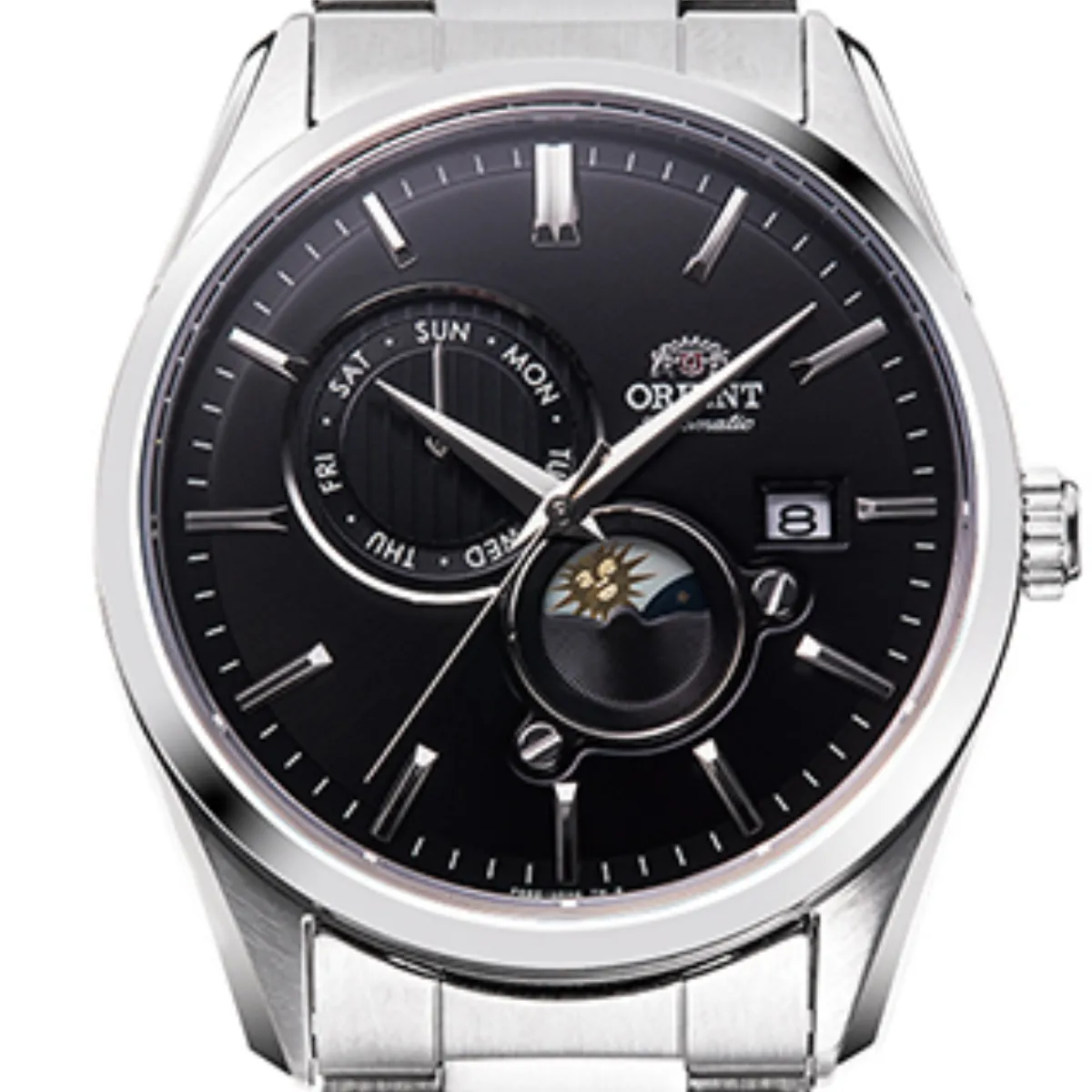 Orient RA-AK0307B Contemporary Sun & Moon Automatic Casual Mens Watch