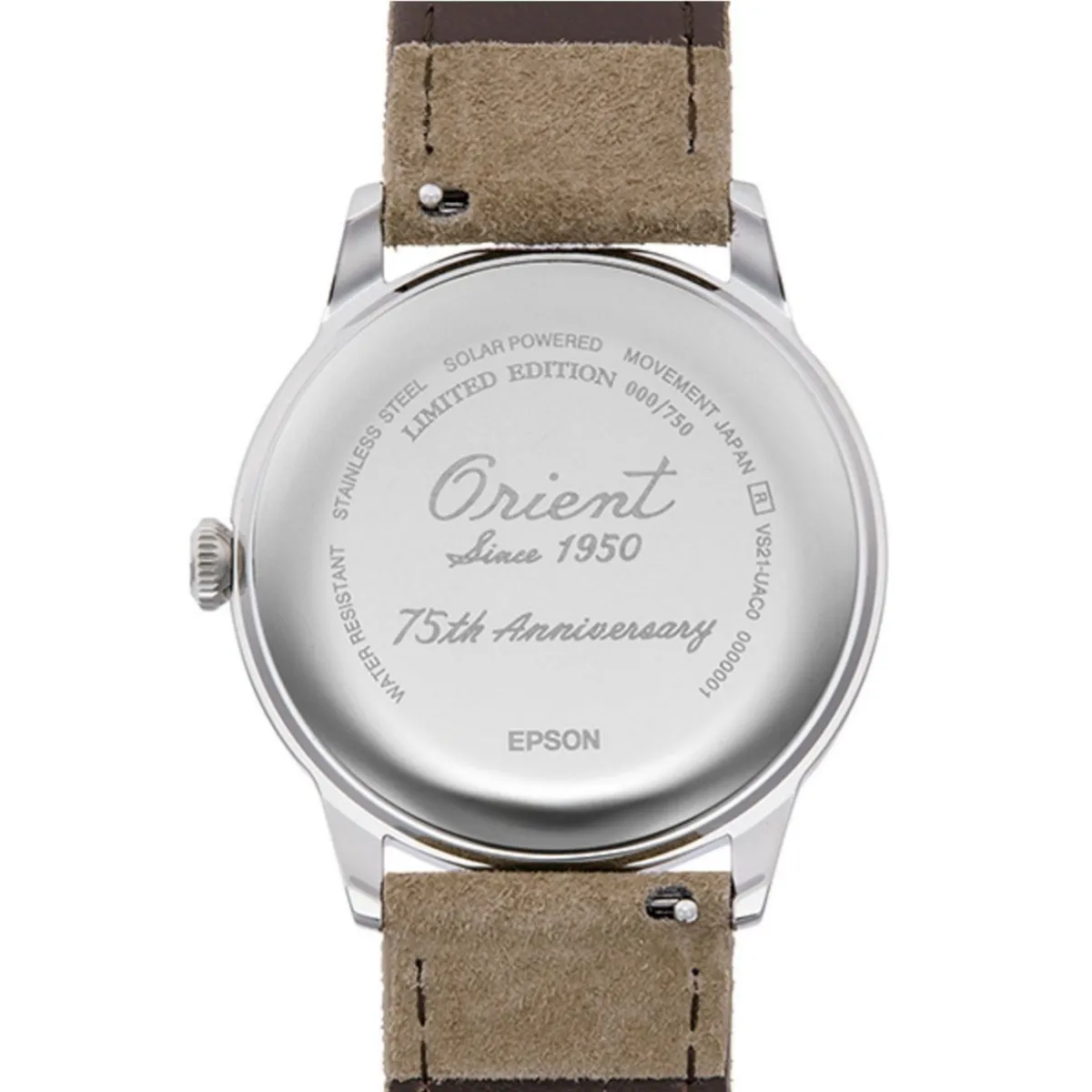 Orient RA-WK0006S Bambino 75th Anniversary Limited Edition White Dial Watch