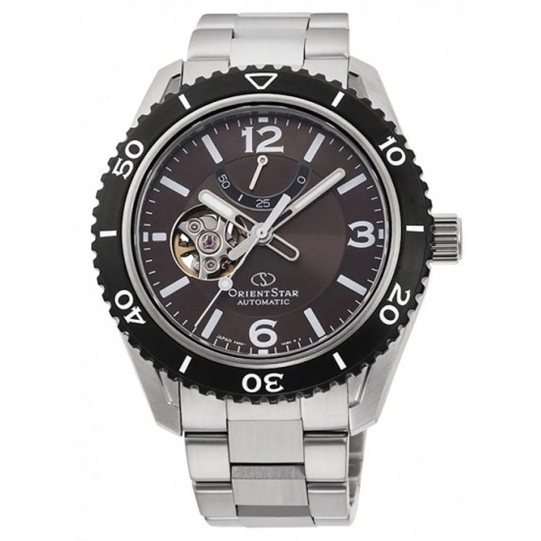 Orient Star RE-AT0102Y00B RE-AT0102Y Brown Dial Stainless Steel Watch