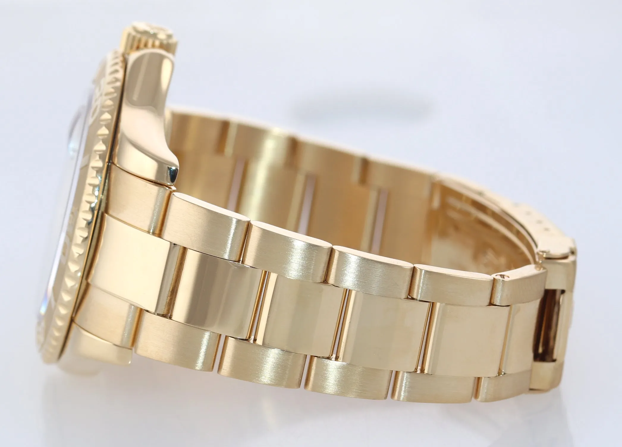 ORIGINAL MOP RUBY Rolex Yacht-Master 18k Yellow Gold 16628 40mm Watch Box