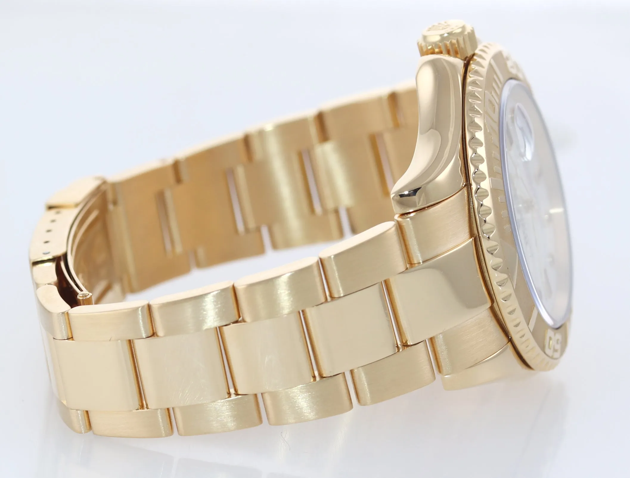 ORIGINAL MOP RUBY Rolex Yacht-Master 18k Yellow Gold 16628 40mm Watch Box