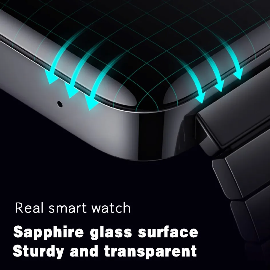 Original Xiaomi MI Smart Watch GPS NFC WIFI ESIM PhoneCall Bracelet Android Wristwatch Sport Bluetooth Fitness HeartRate Tracker