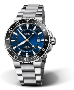 ORIS Aquis GMT Date, 43.50mm