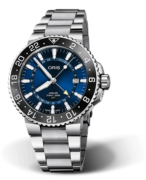 ORIS Aquis GMT Date, 43.50mm