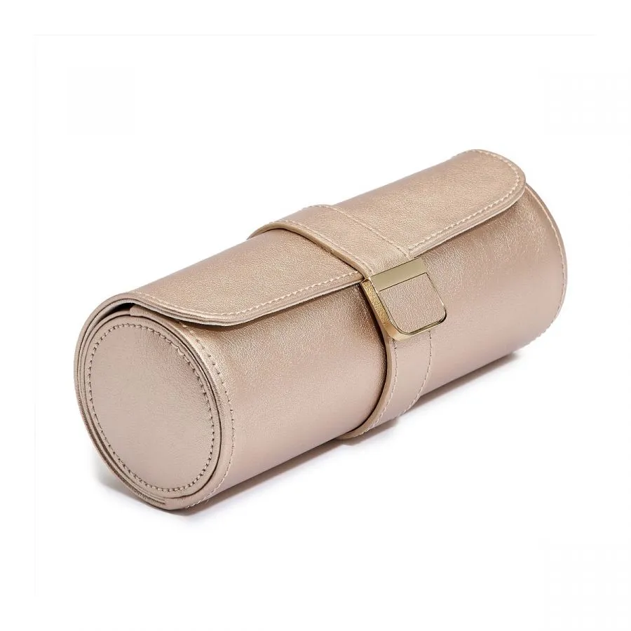 Palermo Double Watch Roll - Rose Gold