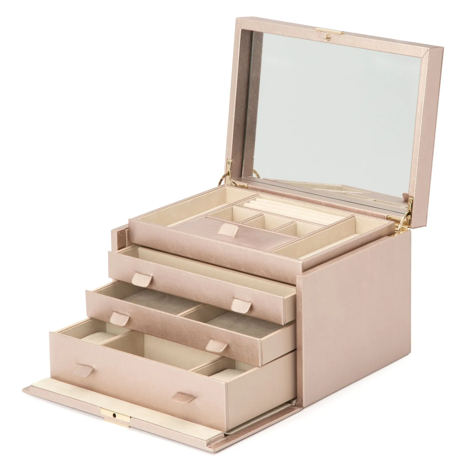 Palermo Large Jewelry Box Rose Gold