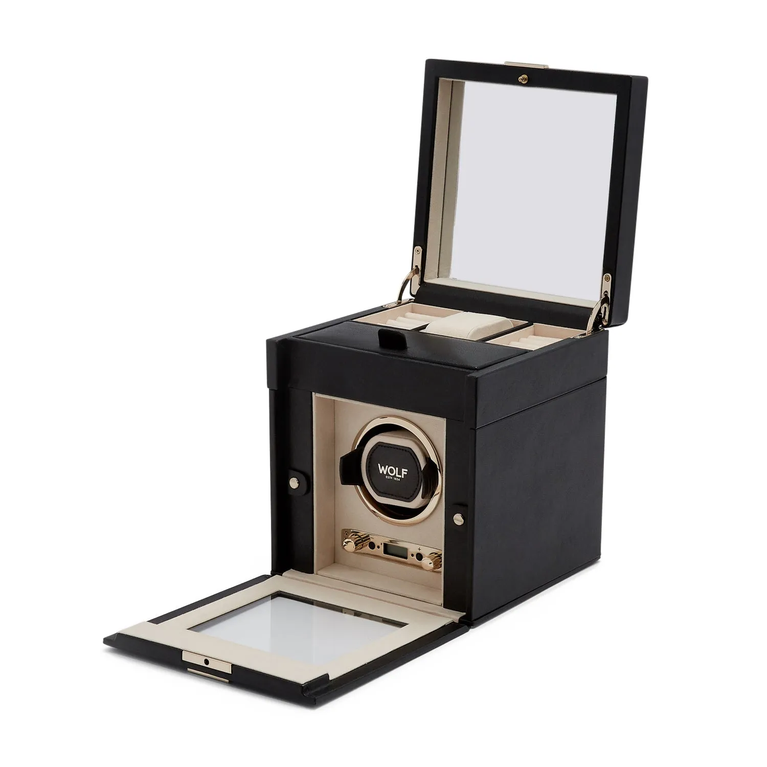 Palermo Single Watch Winder Anthracite