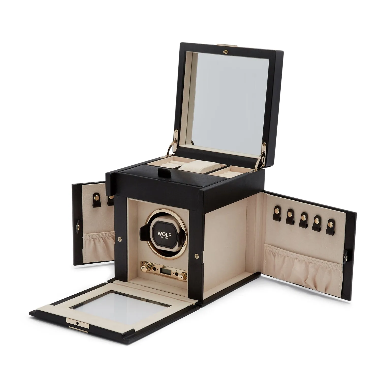 Palermo Single Watch Winder Anthracite