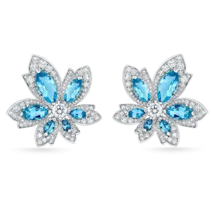 Palm Aquamarine Earrings