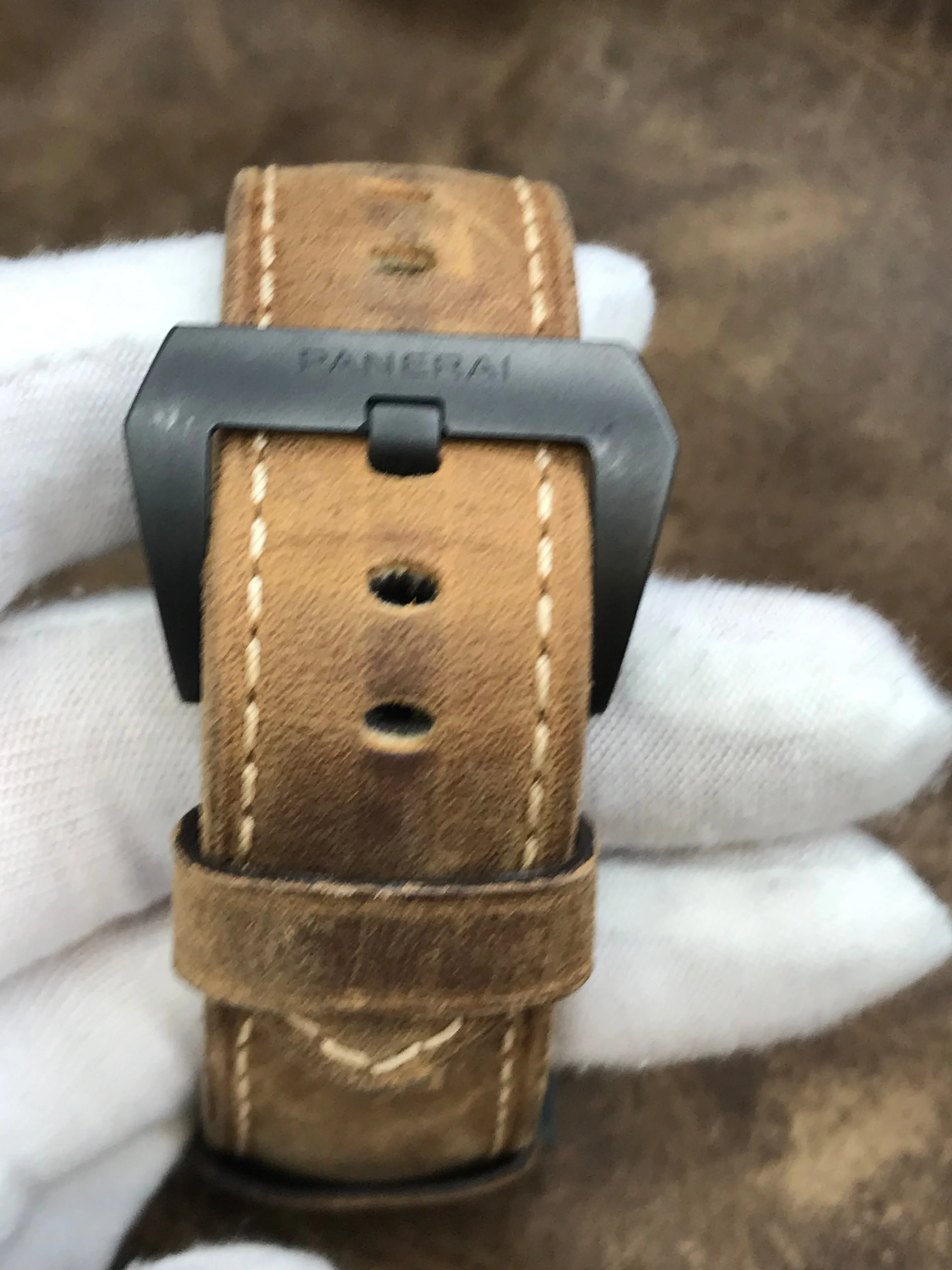 Panerai Luminor 1950 3 Days GMT Automatic PAM00441 Black Dial Automatic Men's Watch